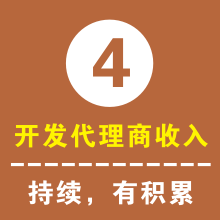 开发代理商收入
